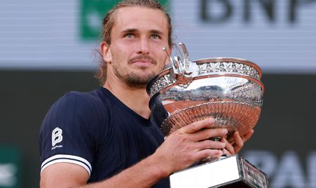 2026 Roland Garros Zverev trophy