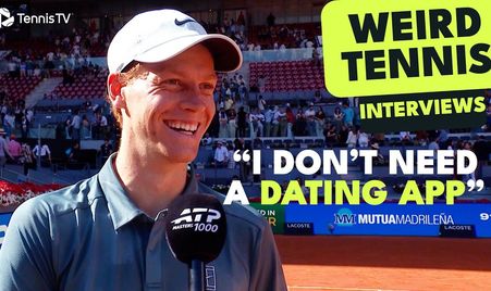 Weird Tennis Interviews