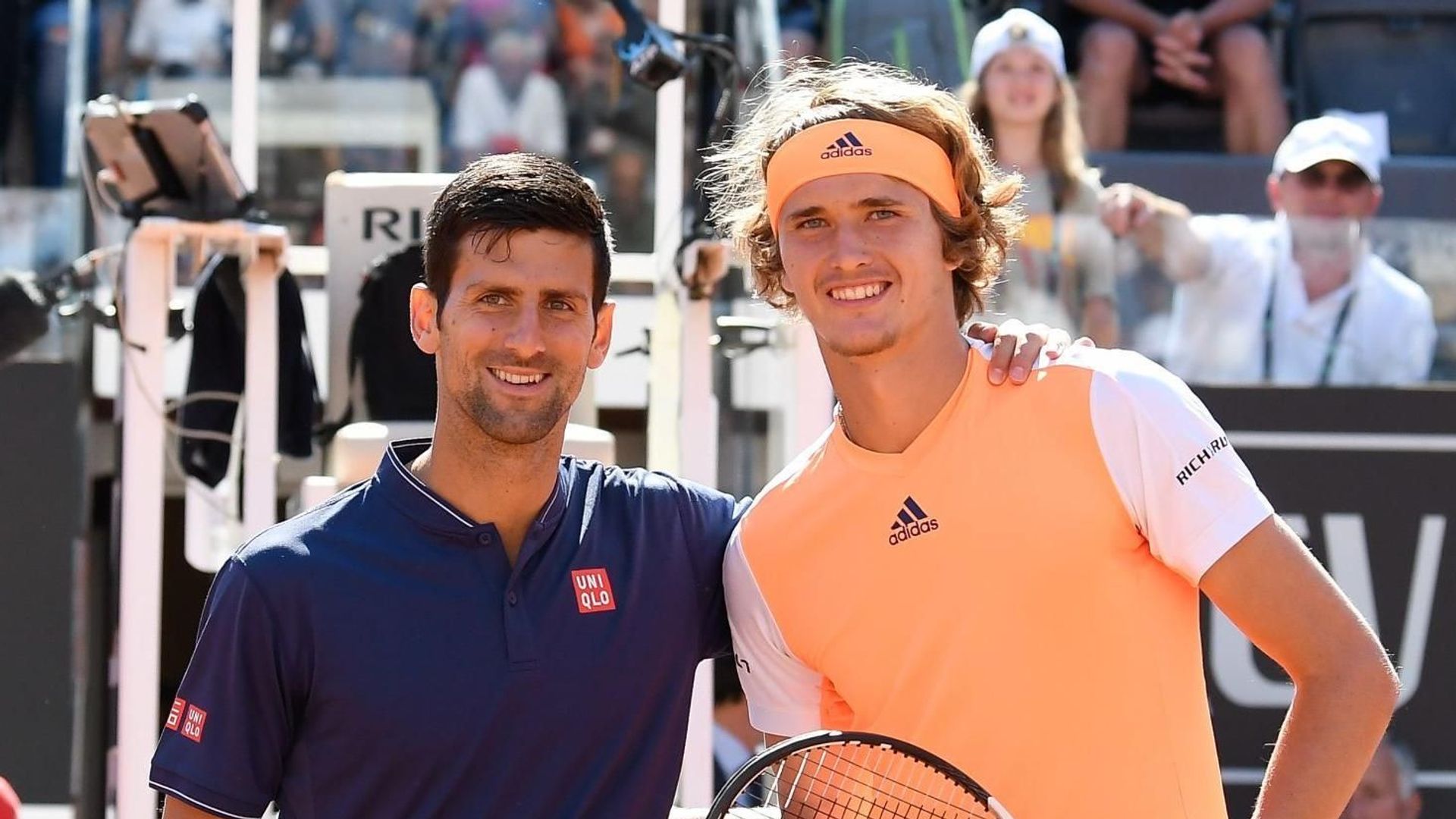 Rome 2017 F Zverev Djokovic