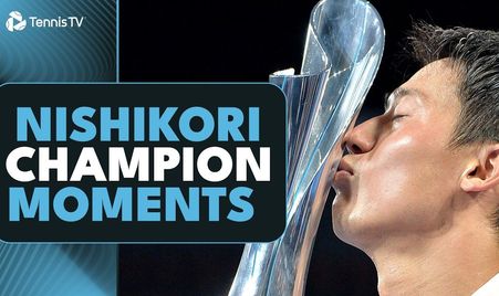Nishikori Champion Moments